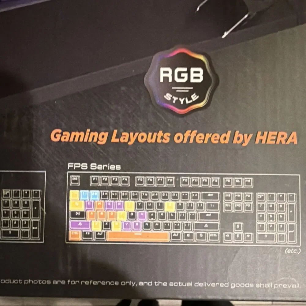 GAMDIAS Hermes P2 RGB Mechanical Gaming Keyboard Wired USB Programmable Black